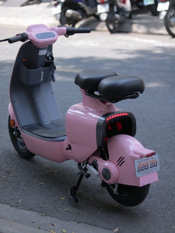 Xe điện S2 - Hồng DK Bike - Hình ảnh 3